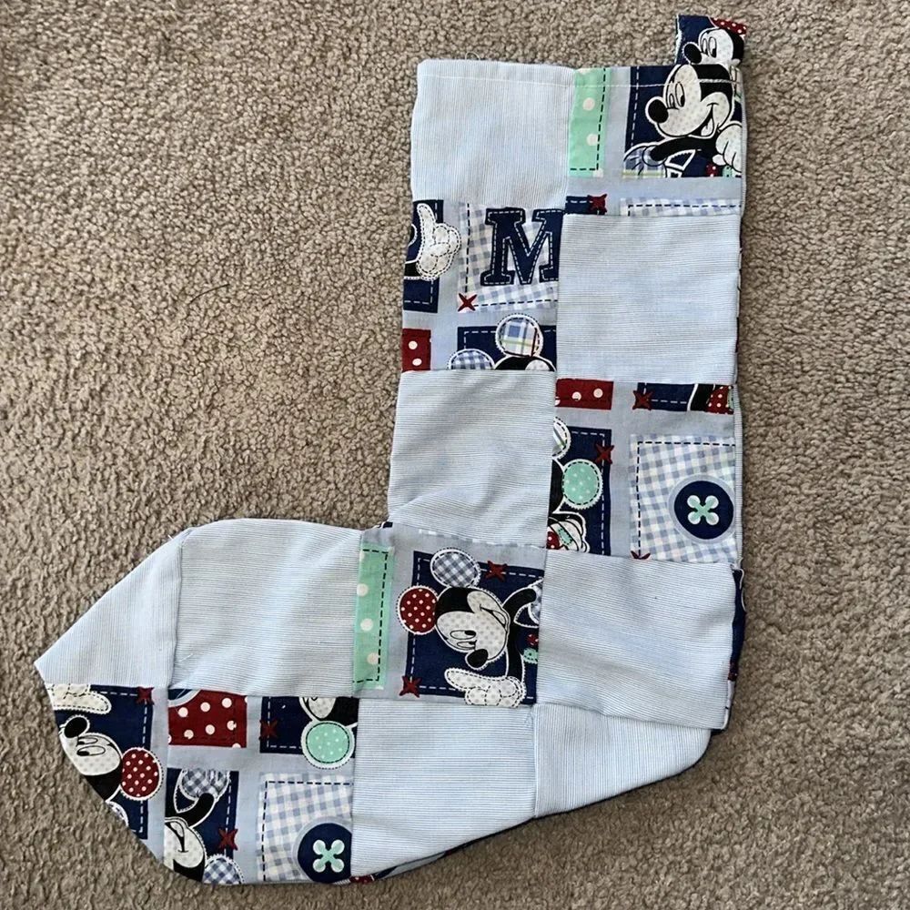 Mickey Mouse Patchwork Stocking! - Picture 5 of 5